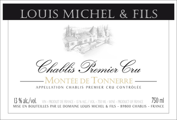 2023 Louis Michel & Fils,  Chablis Premier Cru Montée de Tonnerre,  France