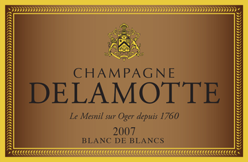 2007 Champagne Delamotte,  Brut Blanc de Blancs,  France