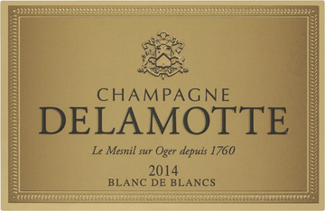 2014 Champagne Delamotte,  Brut Blanc de Blancs,  France