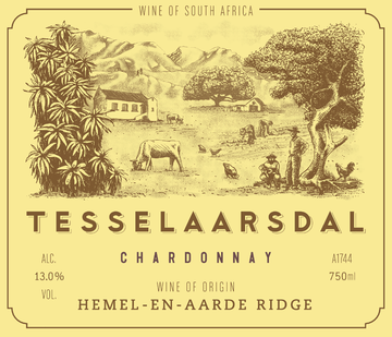 2022 Tesselaarsdal,  Chardonnay,  South Africa