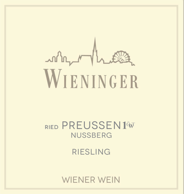 2022 Wieninger, Wiener Riesling, Ried Preussen 1ÖTW Nussberg, Austria