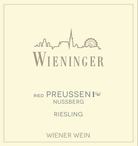 2022 Wieninger, Wiener Riesling, Ried Preussen 1ÖTW Nussberg, Austria
